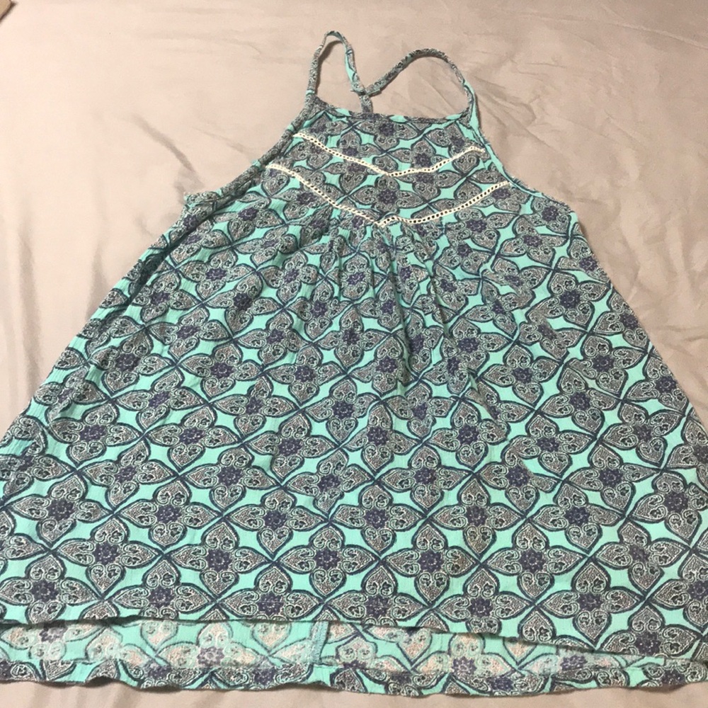 Blue tank top